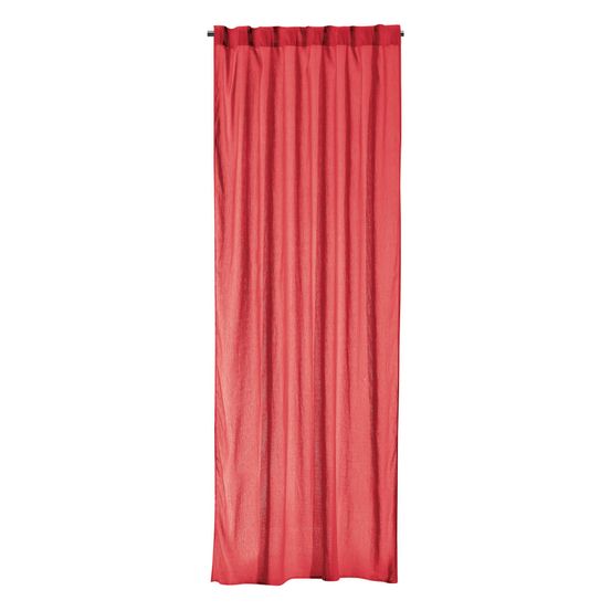 Rideau voile zeff groseille 140 x 280 cm