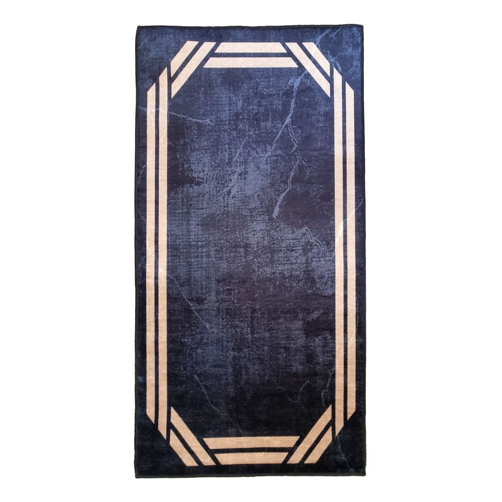 Tapis d'intérieur rebelle 120 x 180 cm - noir