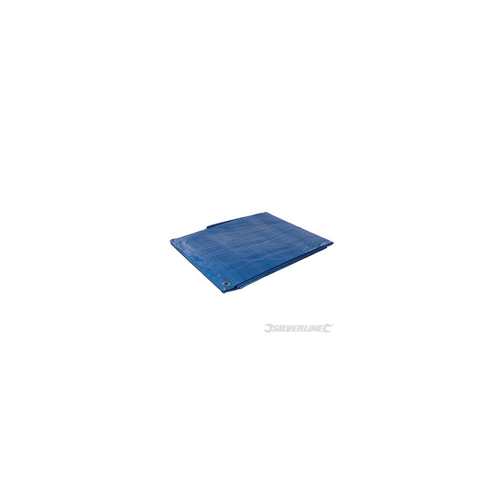 Silverline - bâche - 6,1 x 9 m (nominales) / 5,85 x 8,9 m (finales)