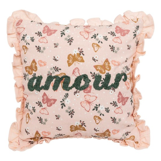Coussin brodé