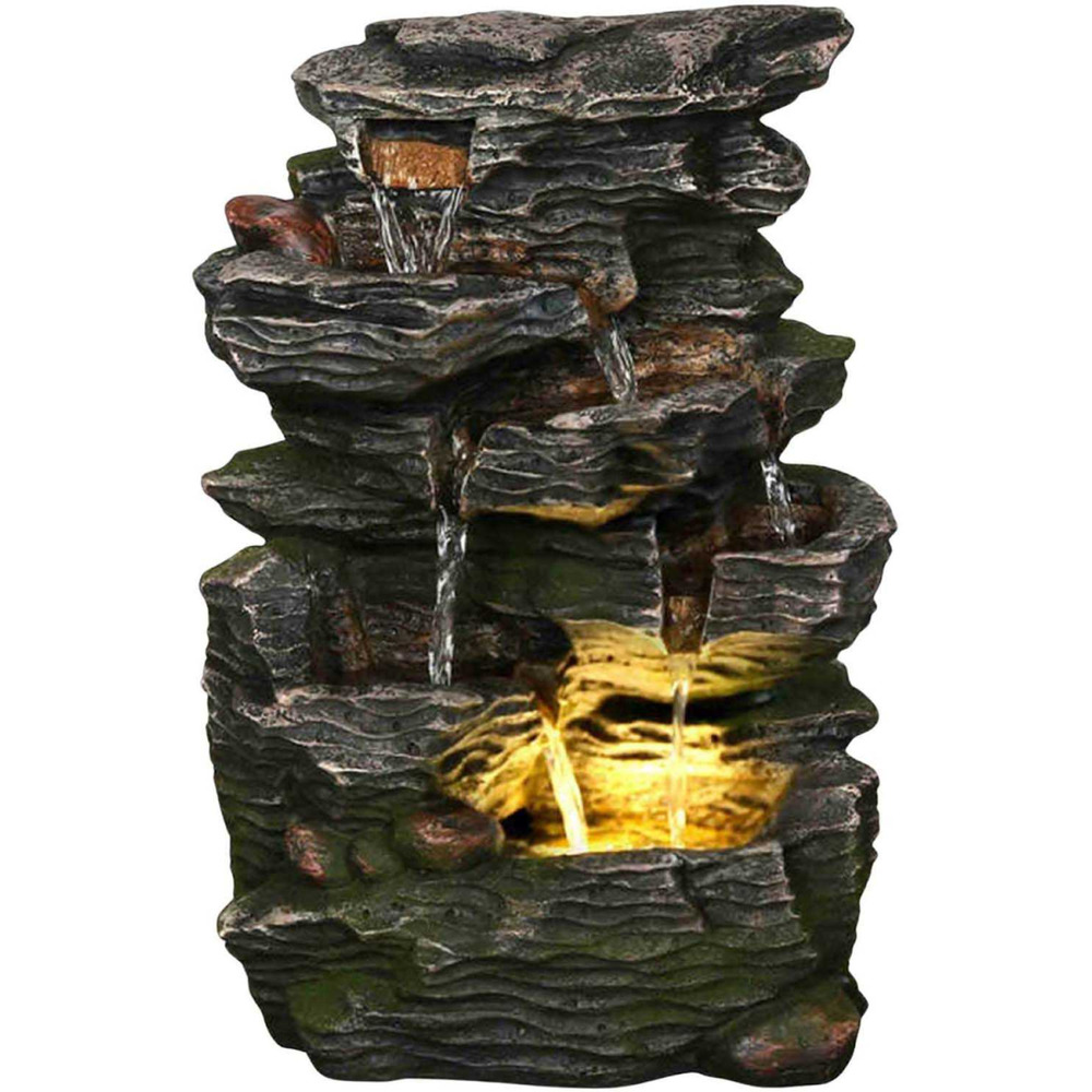 Fontaine en polyrésine l'aveyron 23.5 x 18 x 35.5 cm