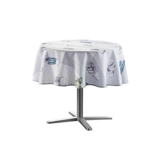 Nappe ronde polyester cactae