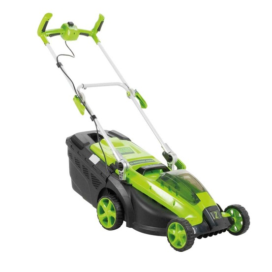 Tondeuse à gazon sans fil - batterie 40v dc - largeur de coupe 370 mm