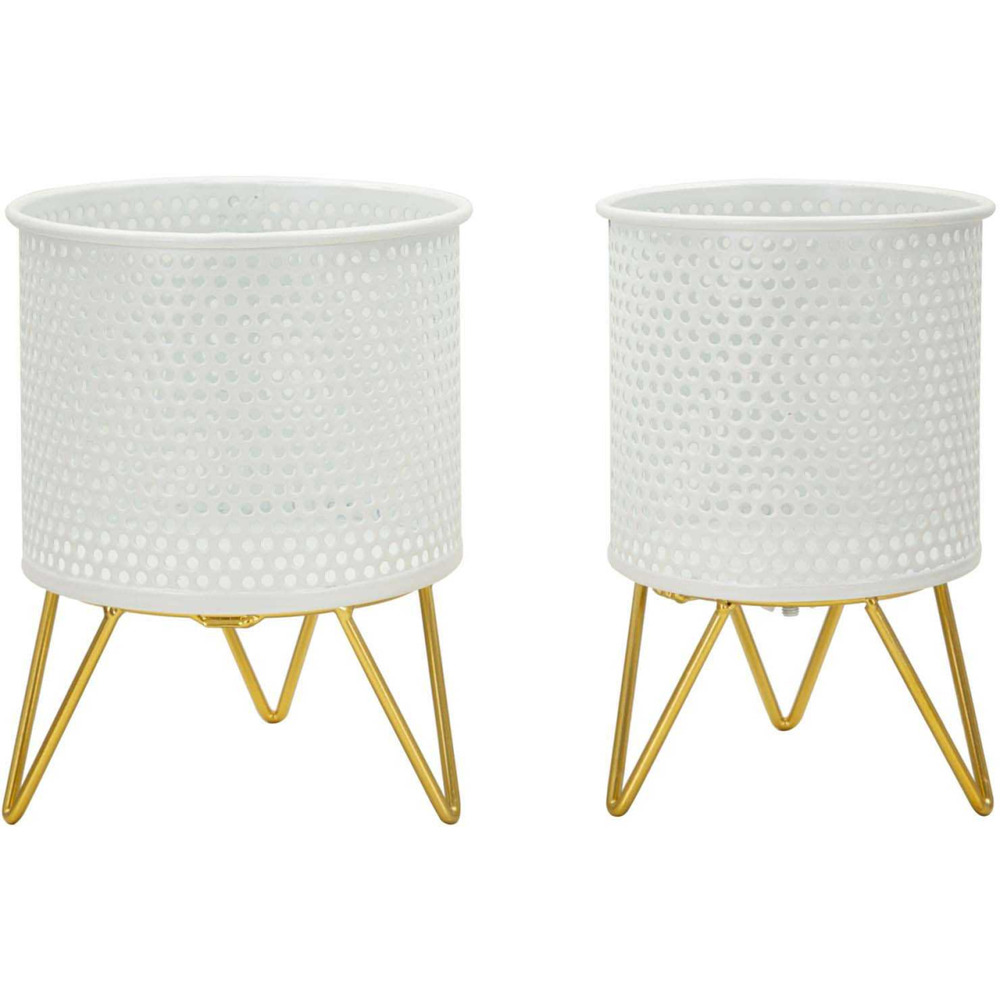 Support à plantes en métal gaspy (lot de 2)