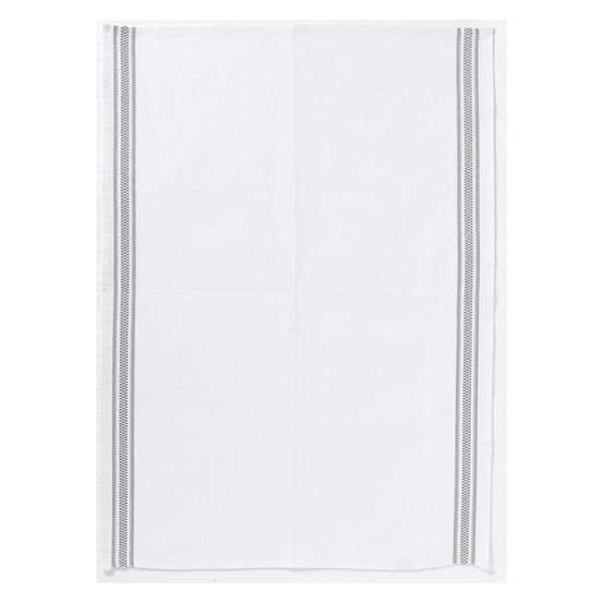 Torchon damier gris 50 x 70 cm
