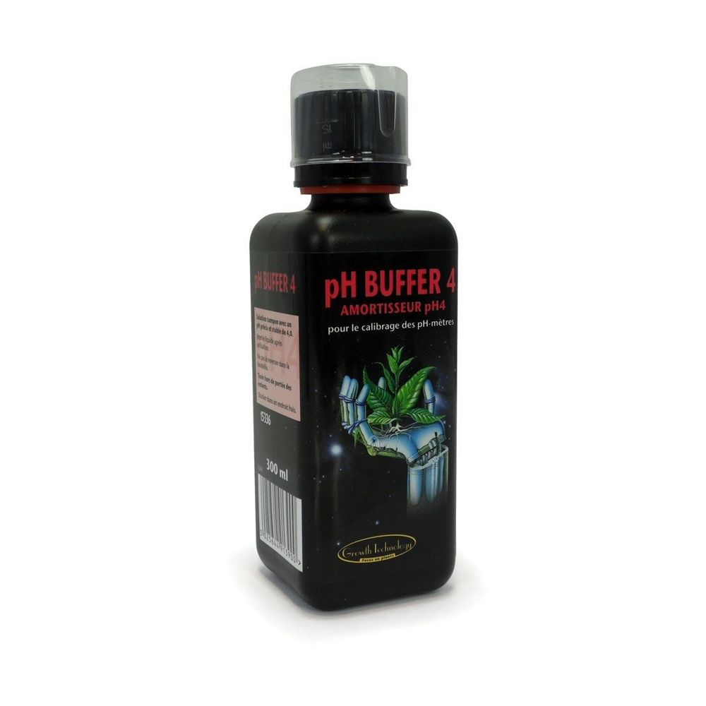 Solution d'étalonnage ph 4.01 - 300ml - growth technology unitaire ...