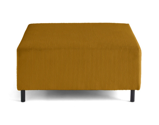 Edinburg - pouf modulable - en velours côtelé