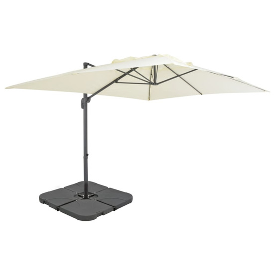 Parasol avec base portable Sable