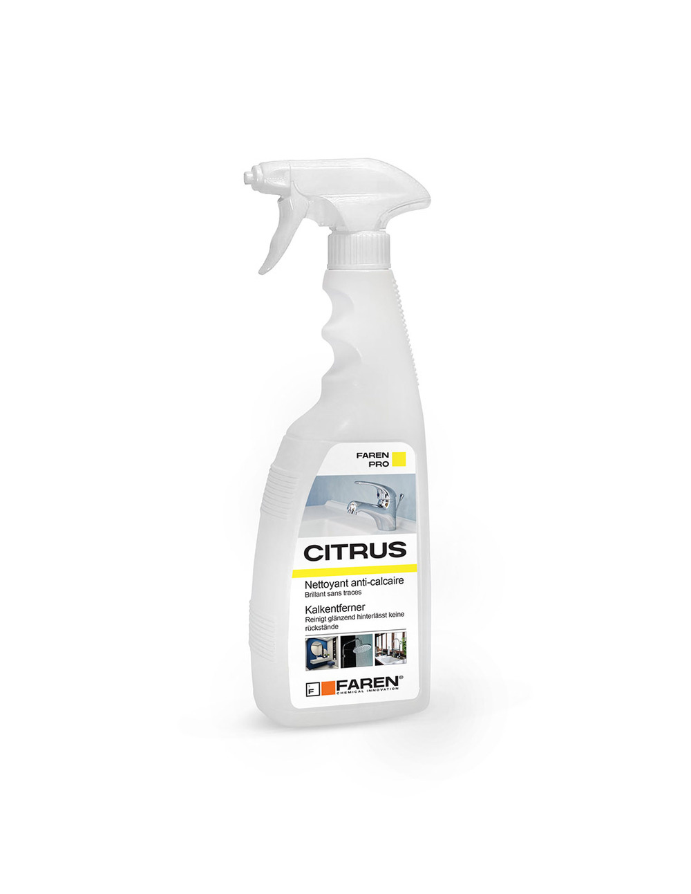 Nettoyant et détartrant citrus faren 750ml - faren