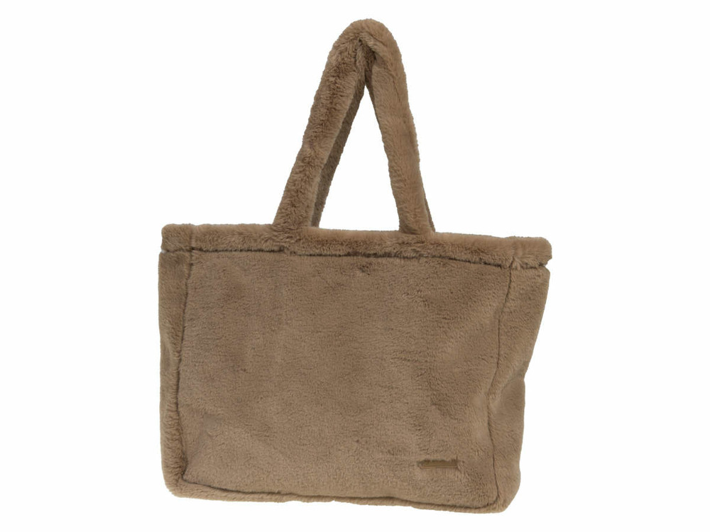 Tote bag luxe, taupe