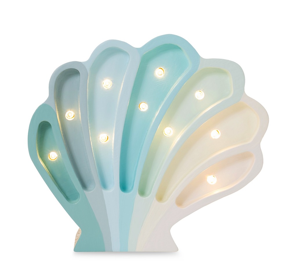 Lampe veilleuse coquillage ciel des bermudes