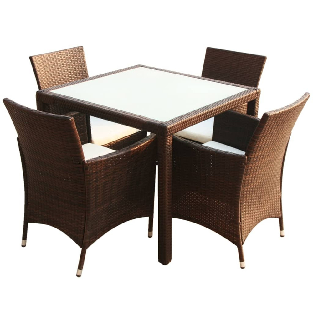 MOBILIER A DINER JARDIN 5 PC 3-(866880)