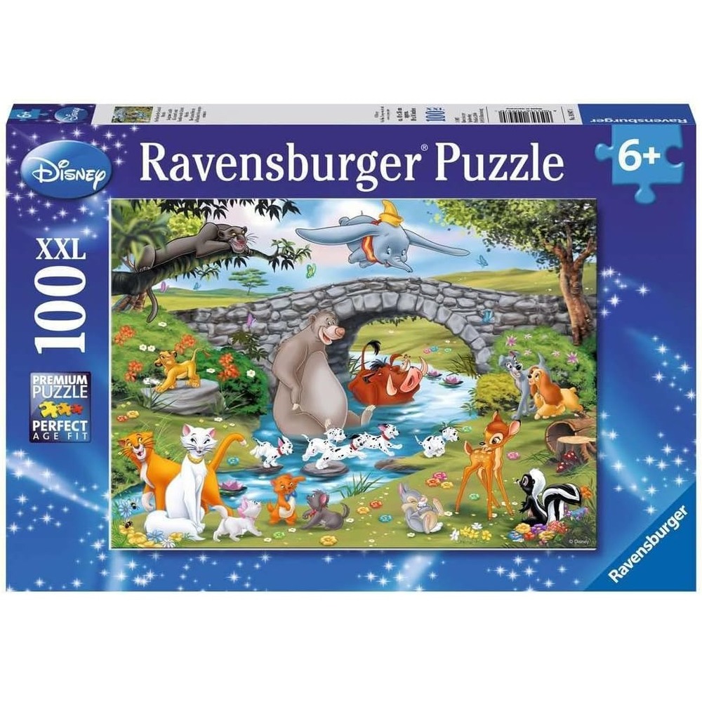 Puzzle grande famille disney 100 pcs xxl
