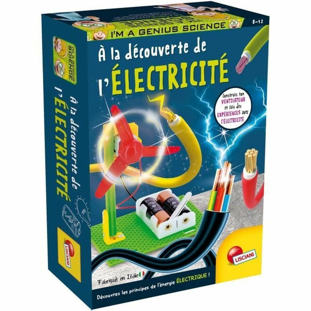 Découverte de l'éléctricité - kit scientifique i'm a genius pocket composants sûrs
