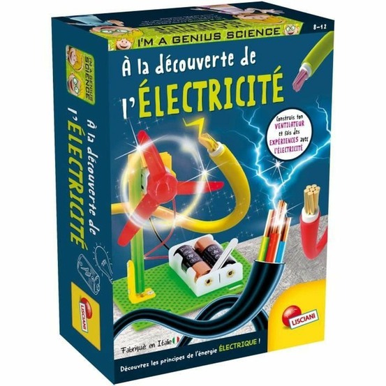Découverte de l'éléctricité - kit scientifique i'm a genius pocket composants sûrs