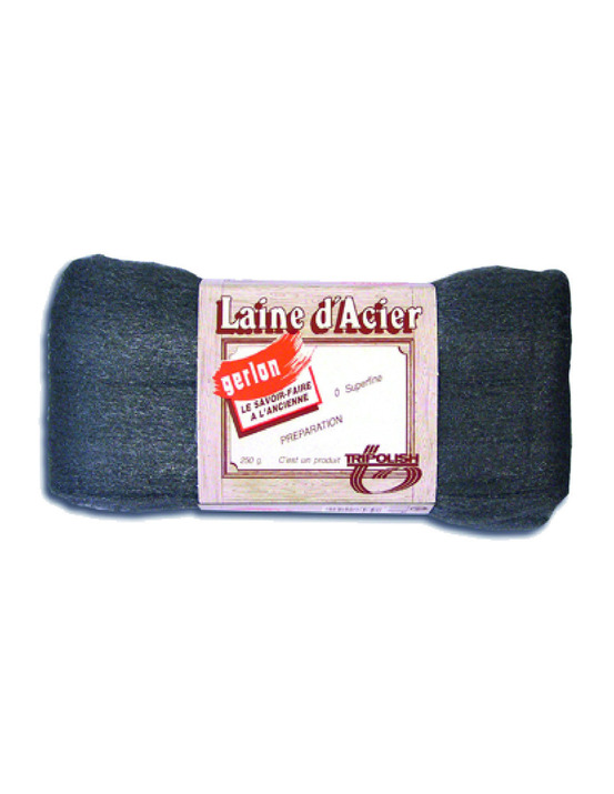 Laine d'acier n°0 préparation 250g - gerlon