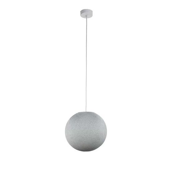 Cousin paul suspension petite boule avec douille gris clair