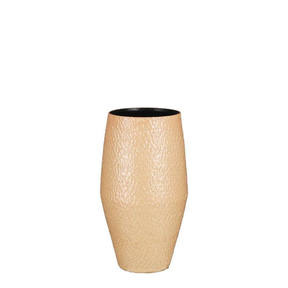 Mica decorations vase morris - 25x25x45 cm - céramique - saumon