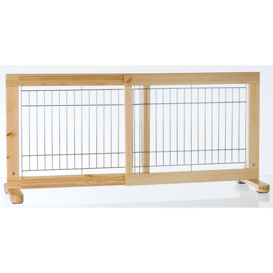 Barrière pour chiens bois de pin 65 - 108 cm 3944