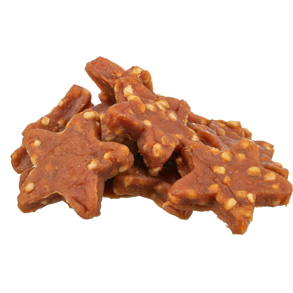 Friandise étoiles au poulet et au riz 100 g pour chien