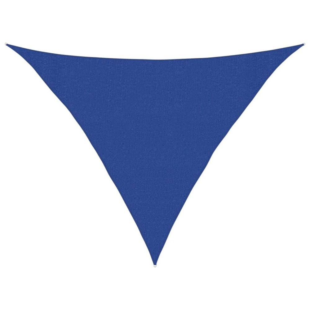 Voile d'ombrage 160 g/m² bleu 3x3x4,2 m pehd