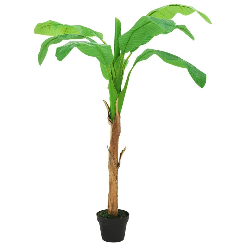 Bananier artificiel avec pot 180 cm vert
