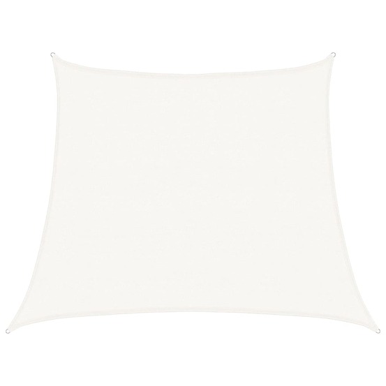 Voile d'ombrage 160 g/m² blanc 3/4x3 m pehd