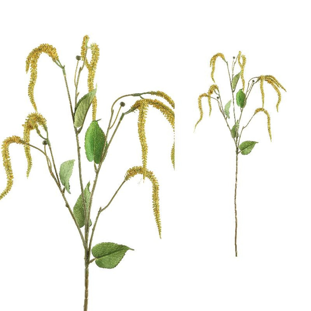 Ptmd garden fleur cypress seeds feuille artificielle - 42 x 16 x 83 cm - jaune