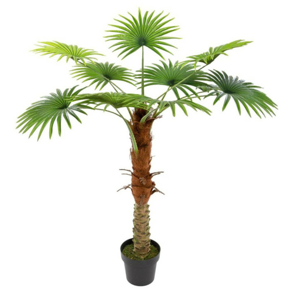 Plante artificielle en pot palmier 120cm vert