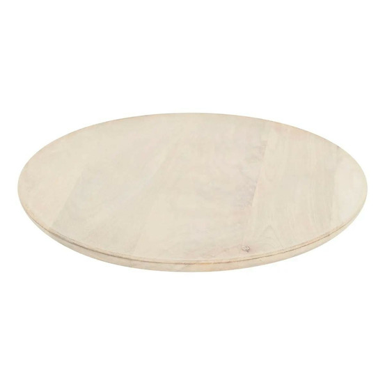 Assiette de présentation en bois