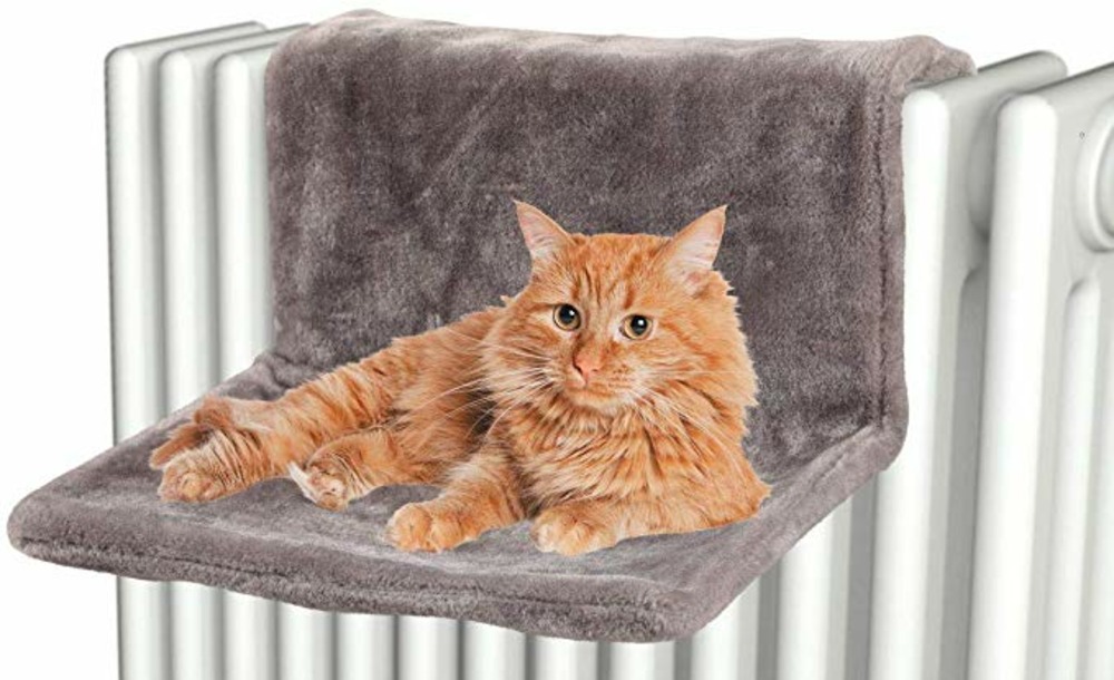 Hamac Pour Radiateur Gris 44 X 42 X 22 Cm Truffaut