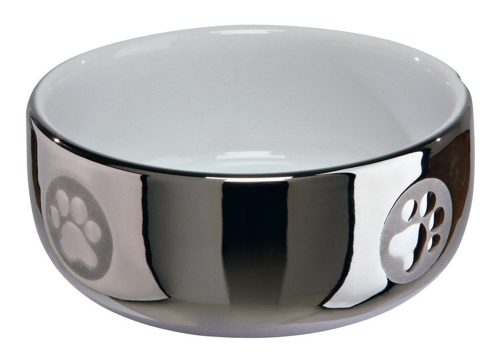 Ecuelle en CÃ©ramique Argent Blanc 300ml