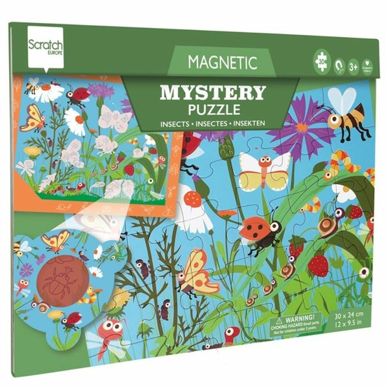 Puzzle magnétique mystères insectes