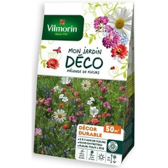 Vilmorin - les mélanges de fleurs 50m2 durable (pluriannuelles)