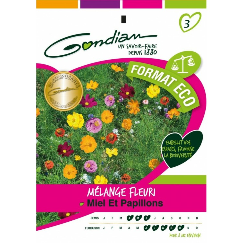 Jachère fleurie papillon