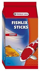 Fishlix alimentation poisson etang sticks flottants multicolores sac 5kg