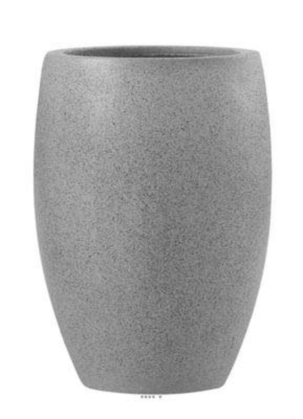 Bac fibres de verre/ composite teras extérieur bullet d47 xh67cm gris - dimhaut: