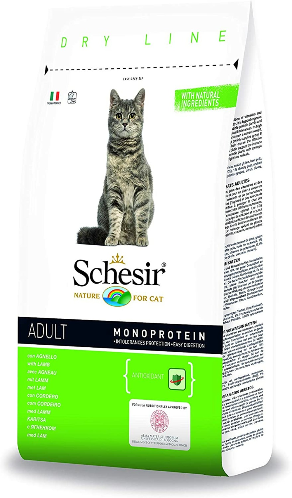 Croquette chat adulte maintenance agneau 1,5 kg