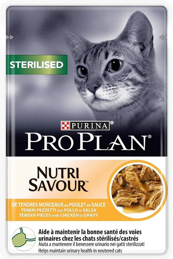 Sachets chat nutrisavour junior poulet 24 x 85 grs