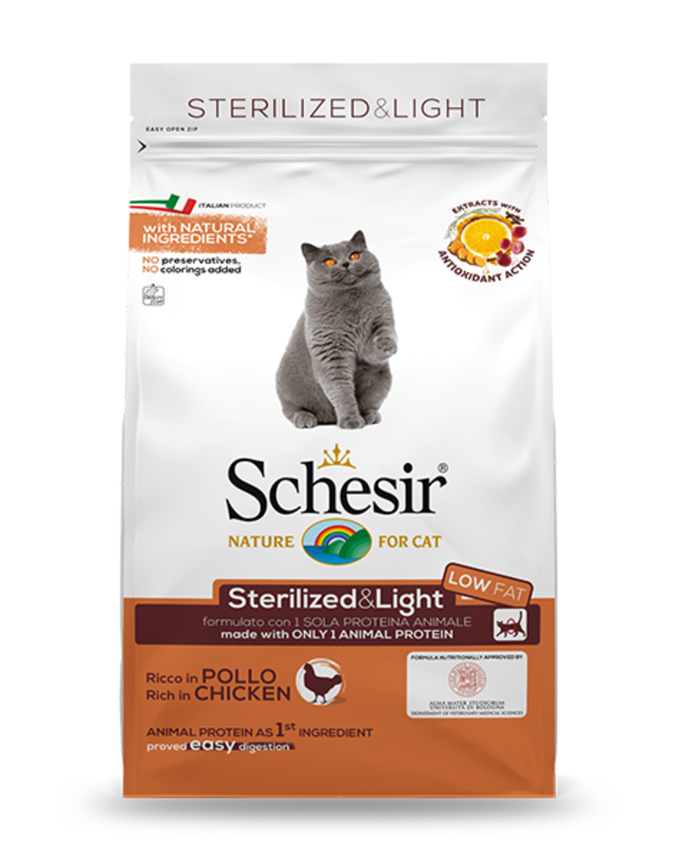 Croquettes chat stérilisé 1.5kg