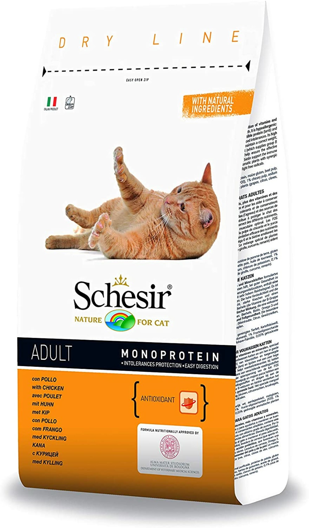 Croquette chat adulte maintenance poulet 1,5 kg