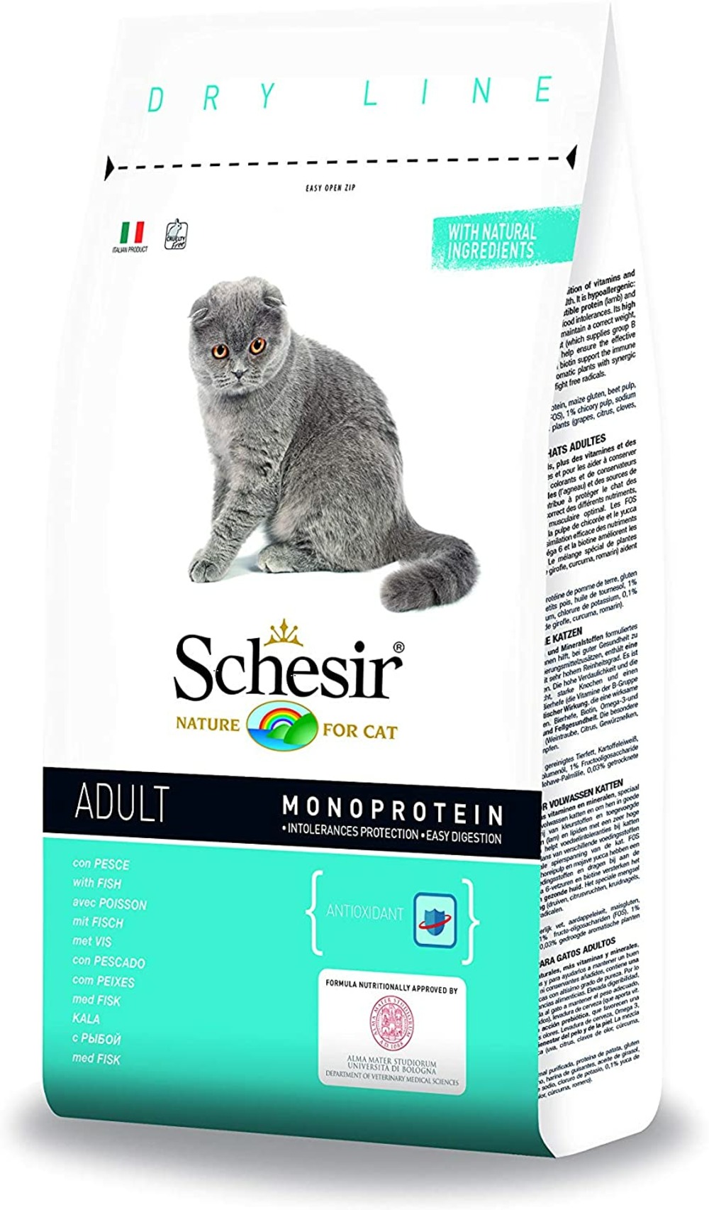 Croquette chat adulte maintenance poisson 1,5 kg