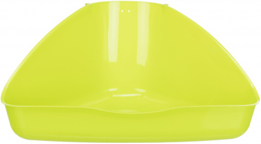 Bac à litière d'angle