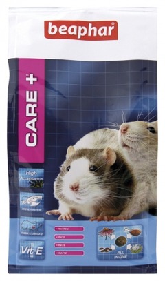Care+  rat alimentation extrudée paquet de 700g