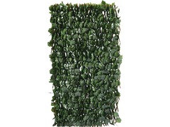 Clôture en treillis de saule "fragon" - 200 x 100 cm - vert