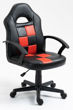 Chaise de Bureau Gaming Ergonomique Reglable avec Accoudoirs Base Nylon Gris