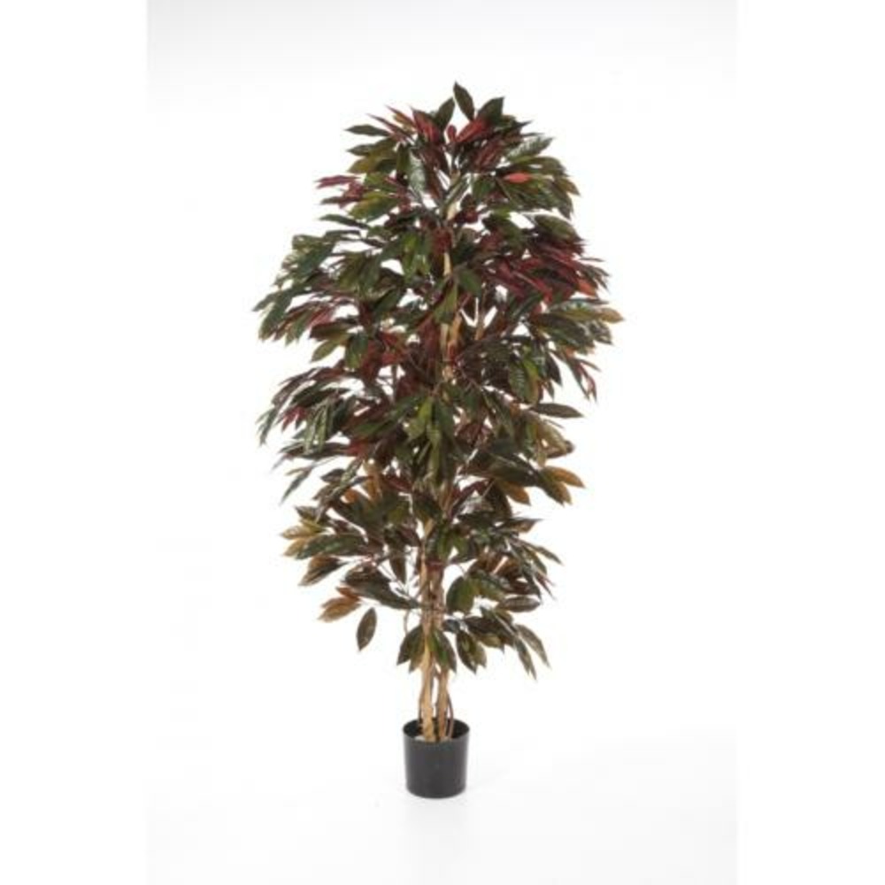 Capensia arbre artificiel h150 cm 816 feuilles superbe et dense en pot - dimhaut