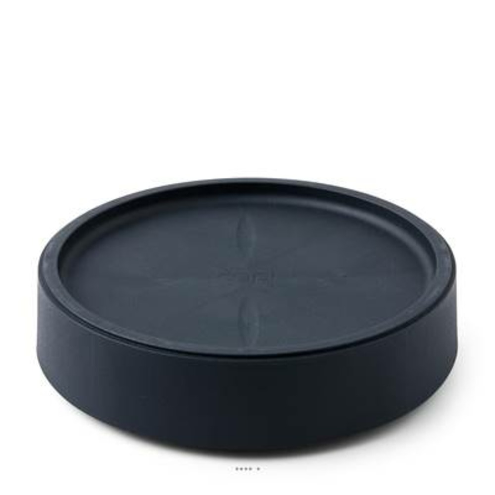 Support roulant moyen anthracite - dimhaut: h 2 cm - couleur: gris anthracite