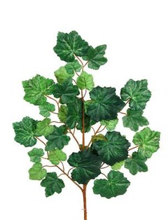 Branche de feuilles de vigne artificielle très couvrante H 63 cm Vert