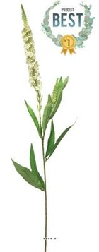 Véronique artificielle, une fleur en tige, h 76 cm crème - best - couleur: crème